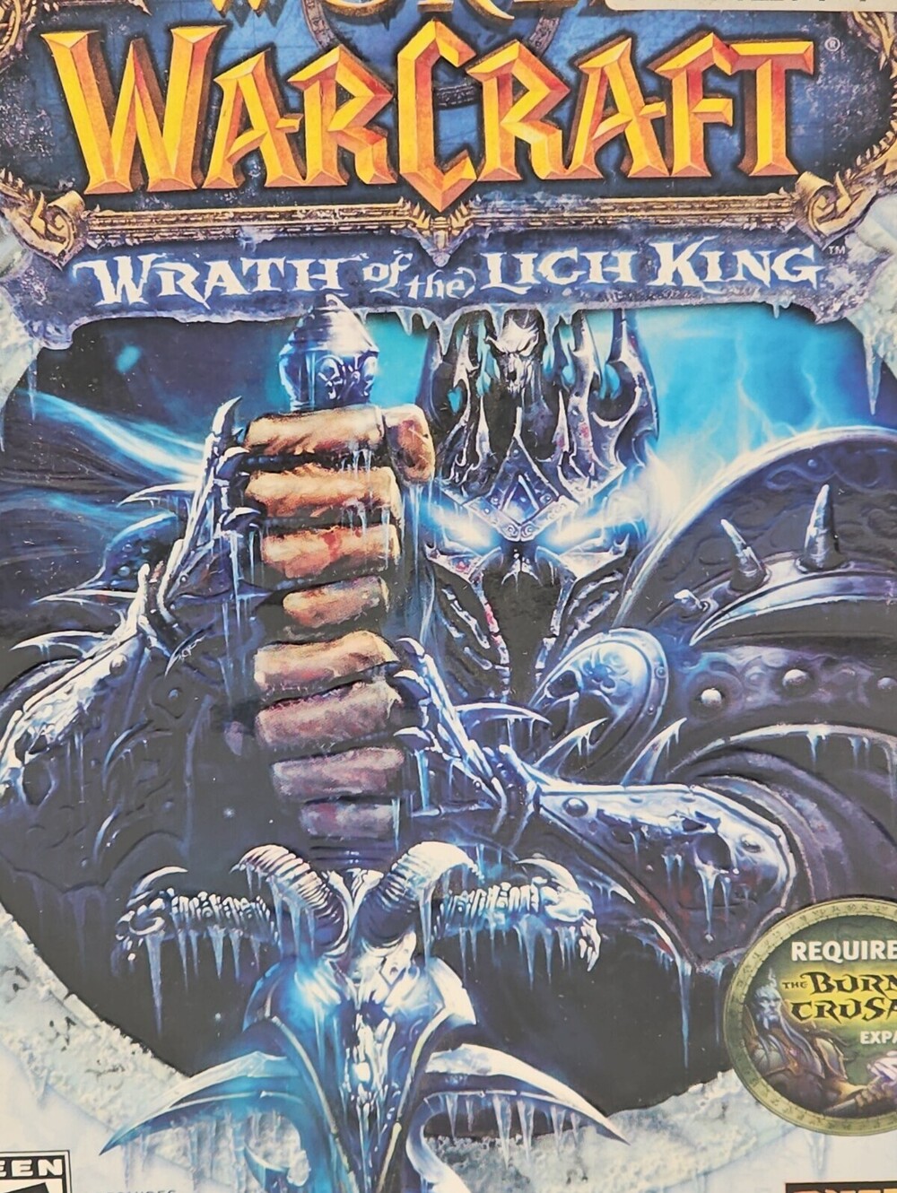 WORLD OF WARCRAFT Wrath of the Lich King (PC, 2008) Expansion Set NIB Blizzard